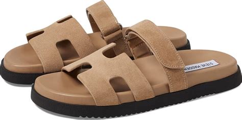 hermes vs steve madden sandals